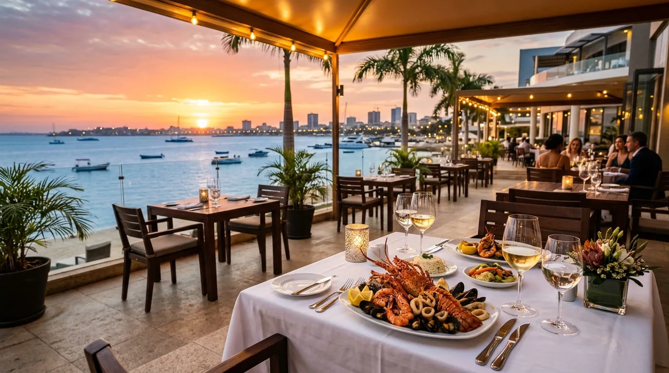 Sabores com Vista para a Baía — Ilha de Luanda, Luanda